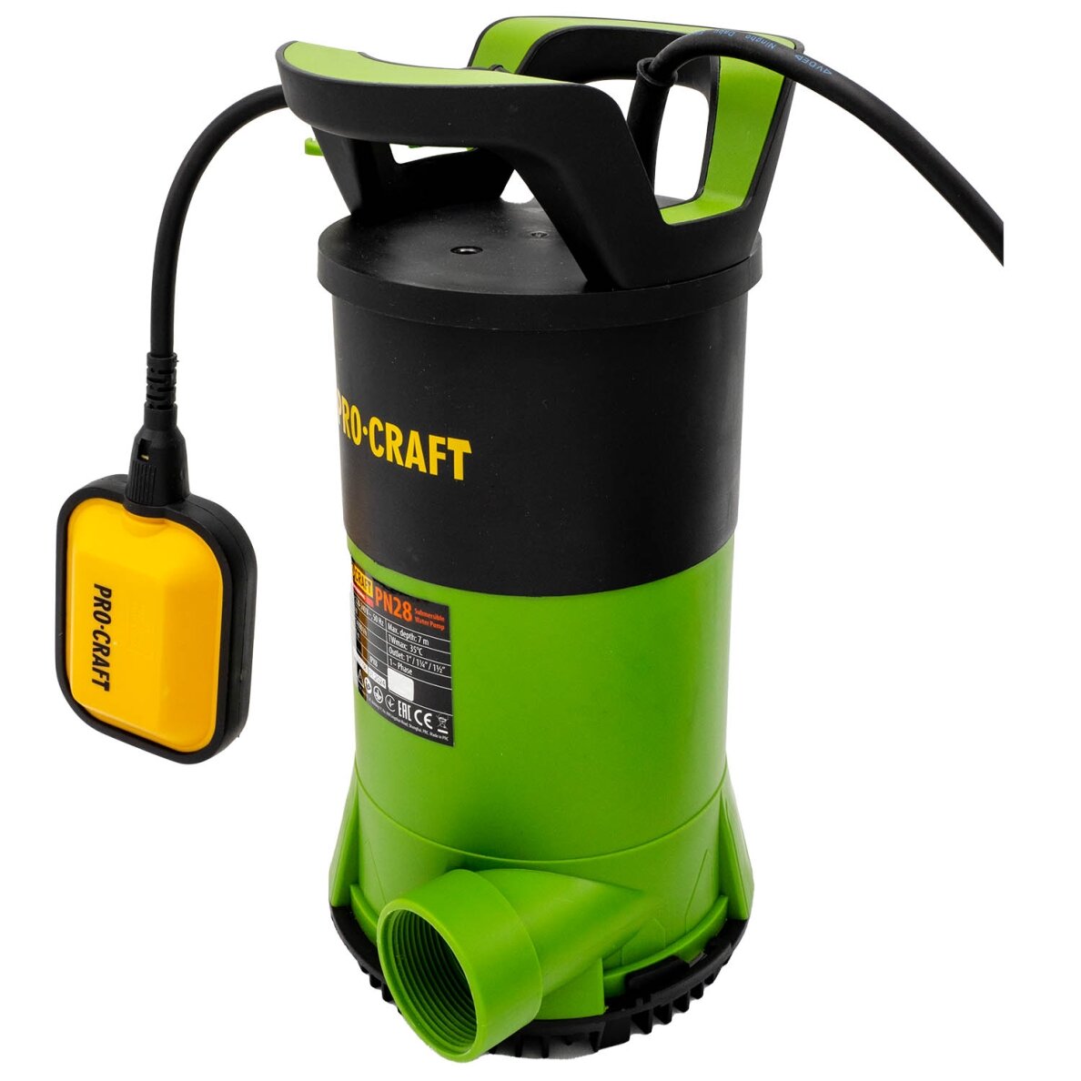 Panardinamas siurblys „ProCraft PN28” 4 Panardinamas siurblys „ProCraft PN28” 4