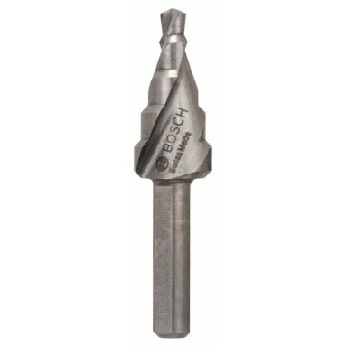 Pakopinis grąžtas Bosch HSS, 4-12x65 mm, 2608597518 Pakopinis grąžtas Bosch HSS, 4-12x65 mm, 2608597518