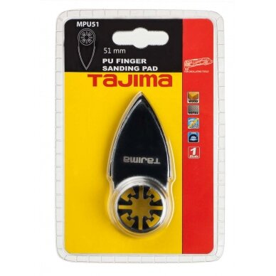 Padas šlifavimui smailus, trikampis, multifunkciniam įrankiui 51mm Tajima Padas šlifavimui smailus, trikampis, multifunkciniam įrankiui 51mm Tajima