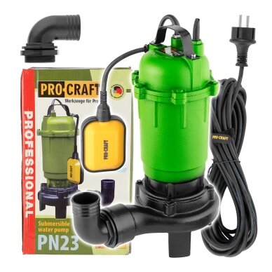 Panardinamas dumblų siurblys „ProCraft PN23” Panardinamas dumblų siurblys „ProCraft PN23”