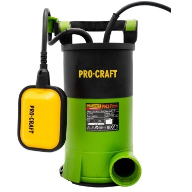 Panardinamas siurblys „ProCraft PN27” 1 Panardinamas siurblys „ProCraft PN27” 1