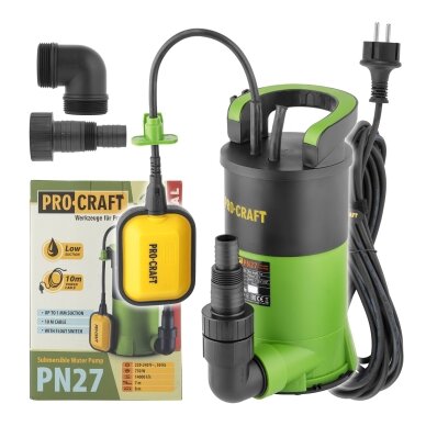 Panardinamas siurblys „ProCraft PN27” Panardinamas siurblys „ProCraft PN27”