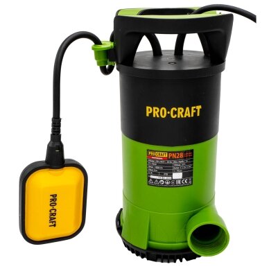 Panardinamas siurblys „ProCraft PN28” 2 Panardinamas siurblys „ProCraft PN28” 2