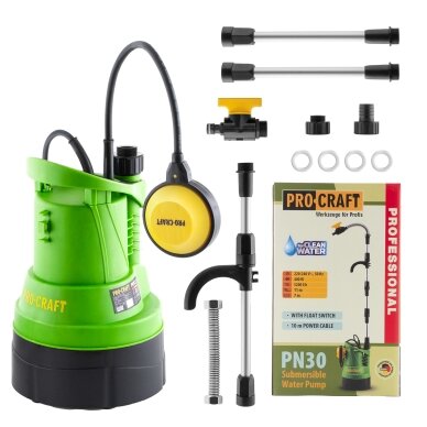 Panardinamas siurblys „ProCraft PN30” Panardinamas siurblys „ProCraft PN30”