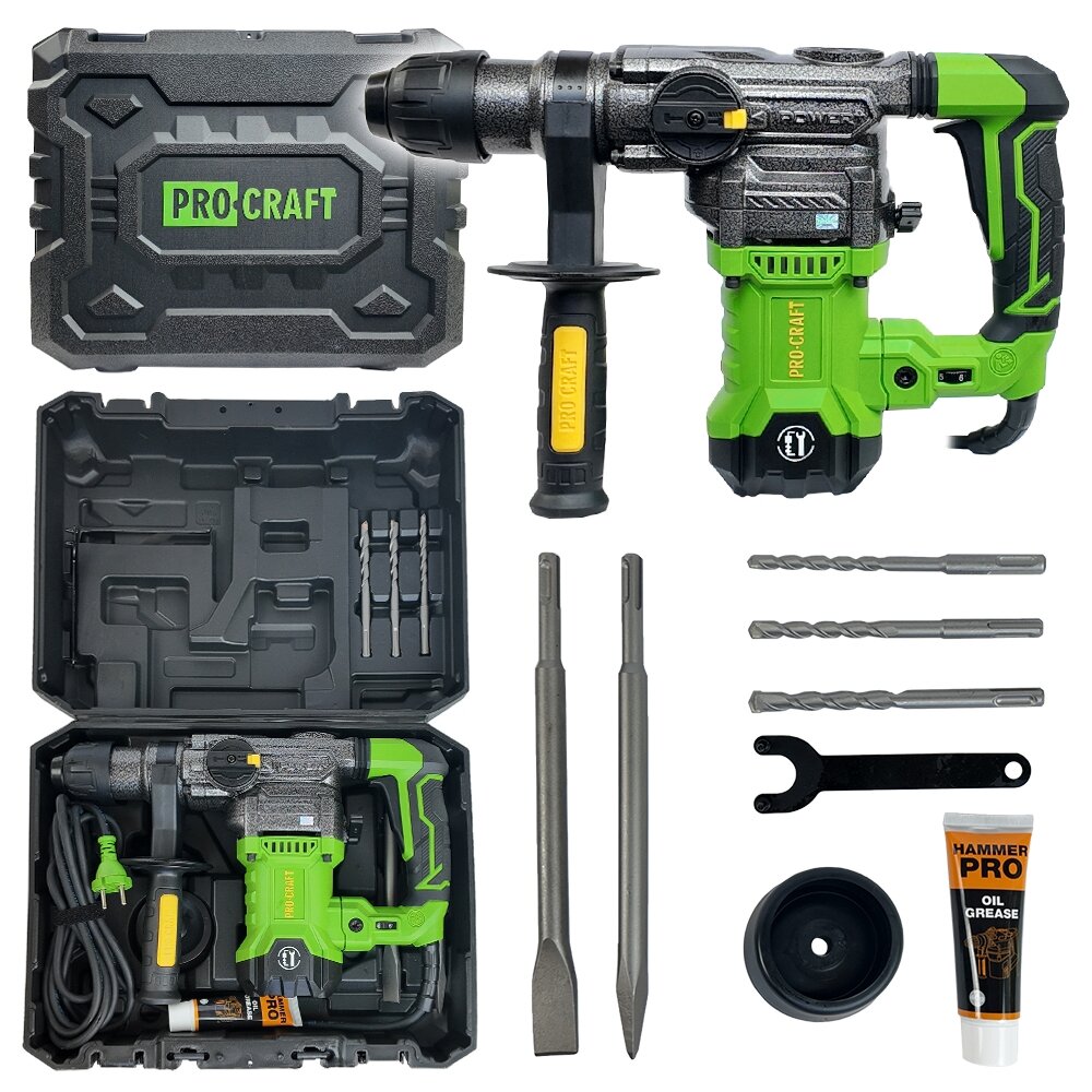 Perforatorius „ProCraft BH1800” Perforatorius „ProCraft BH1800”