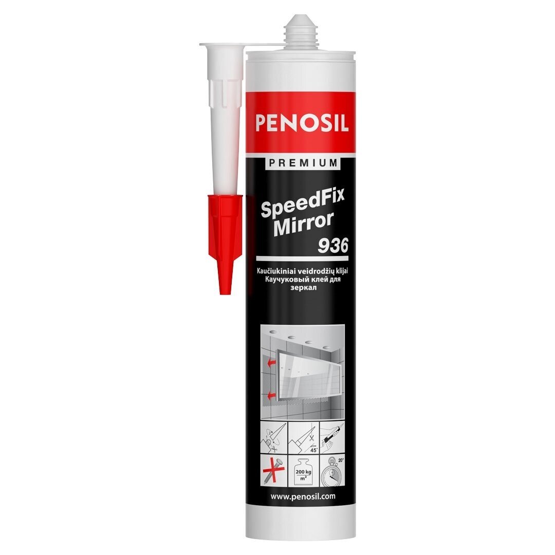PENOSIL klijai veidrodžiams Mirror SpeedFix 310ml PENOSIL klijai veidrodžiams Mirror SpeedFix 310ml