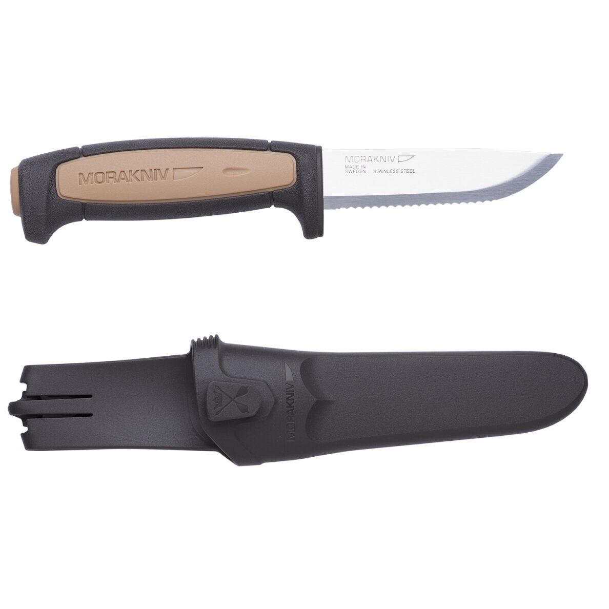 Peilis MORAKNIV® ROPE, dantyta nerūdijančio plieno geležtė 91x2 mm Peilis MORAKNIV® ROPE, dantyta nerūdijančio plieno geležtė 91x2 mm