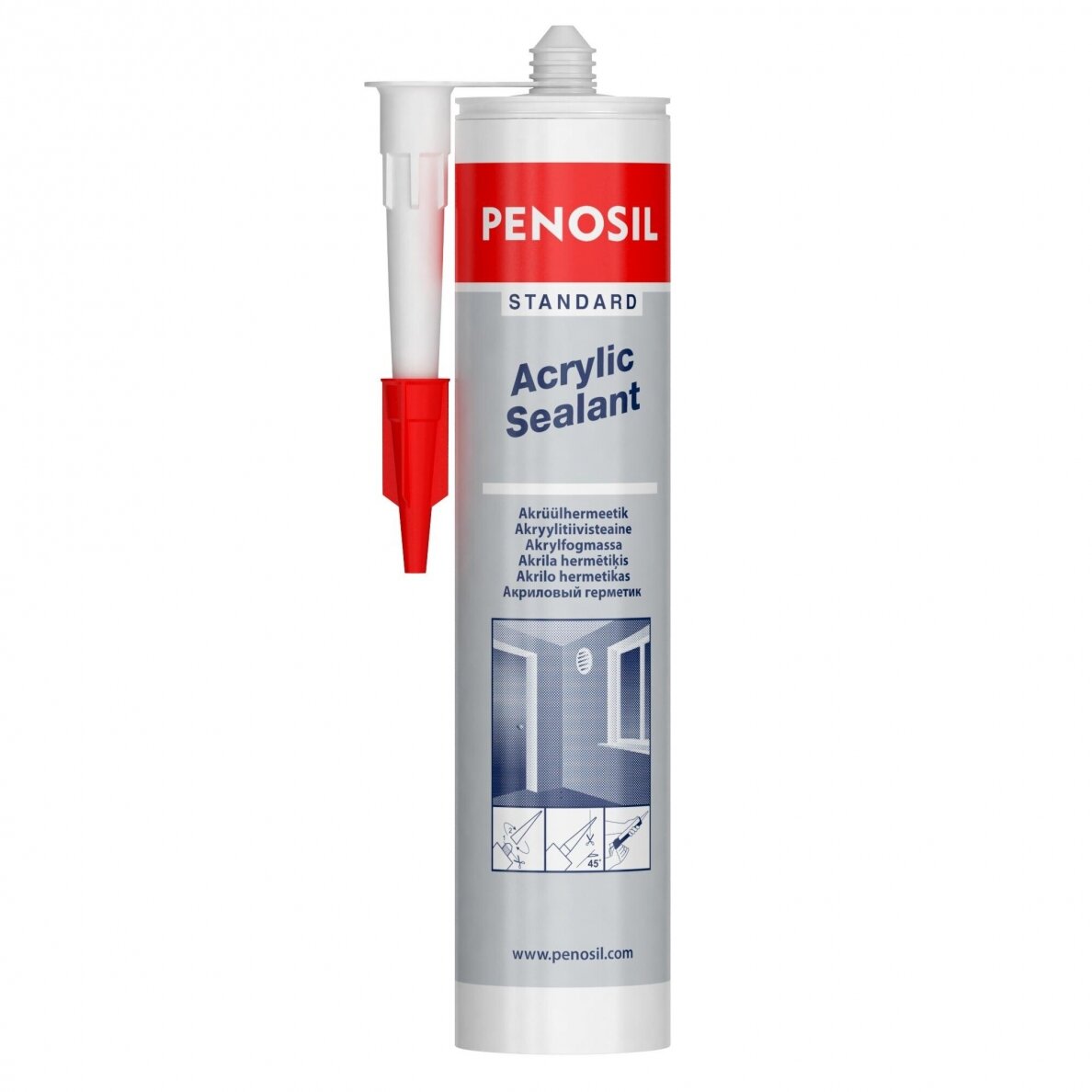 PENOSIL Akrilinis hermetikas Standard 280ml baltas