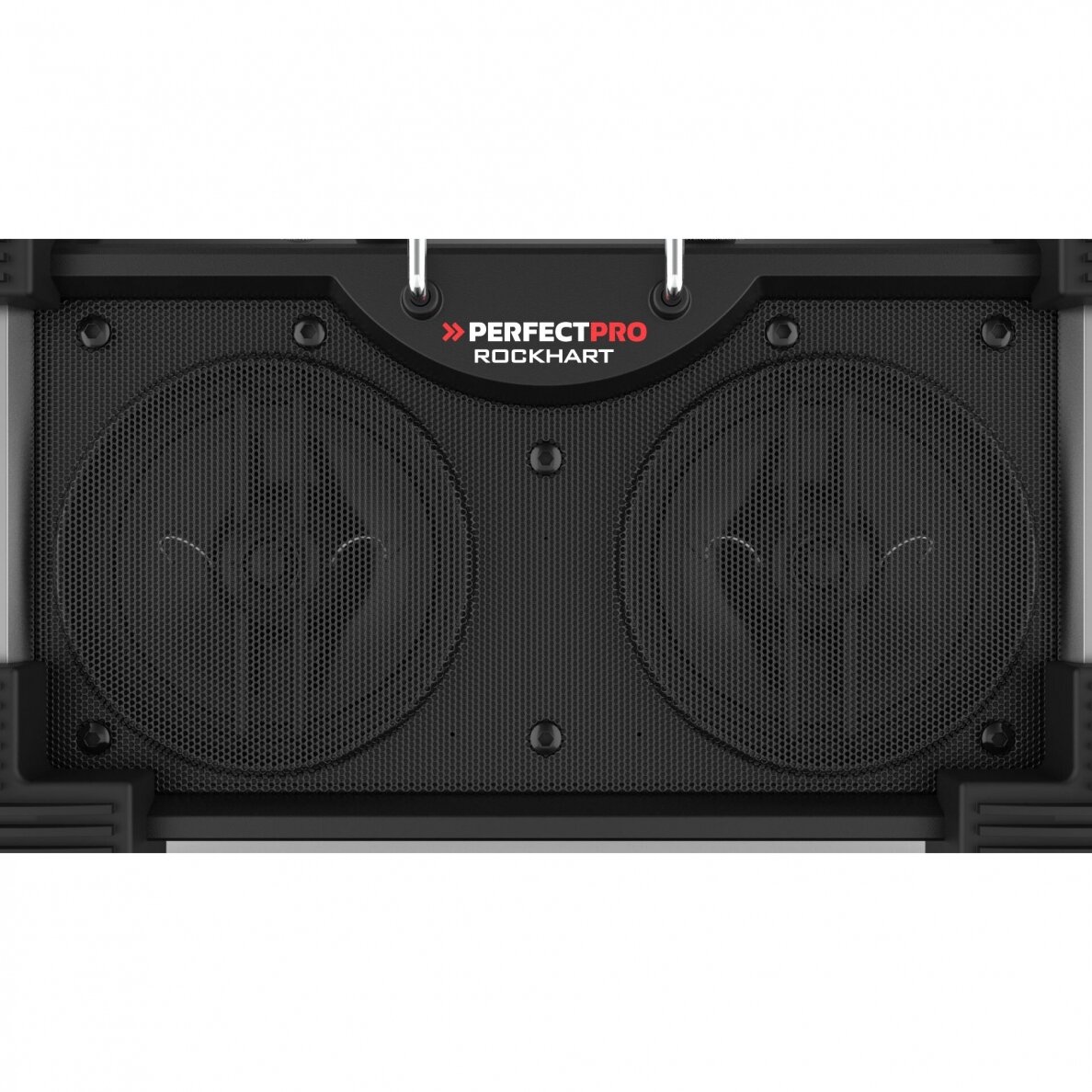 PerfectPro ROCKHART 18V statybinė radija/kolonėlė (Naudoja Bosch Professional 18V baterijas) 6 PerfectPro ROCKHART 18V statybinė radija/kolonėlė (Naudoja Bosch Professional 18V baterijas) 6