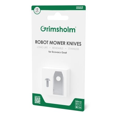 Peiliai vejos pjovimo robotui „Ecovacs Goat“, 12 vnt.