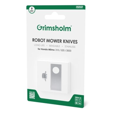 Peiliai vejos pjovimo robotui „Honda Miimo“, 9 vnt.