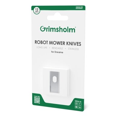 Peiliai vejos pjovimo robotui „Dreame“, 12 vnt. Peiliai vejos pjovimo robotui „Dreame“, 12 vnt.