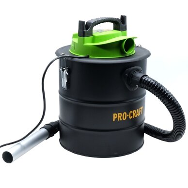 Pelenų siurblys „ProCraft VC1550” 2 Pelenų siurblys „ProCraft VC1550” 2