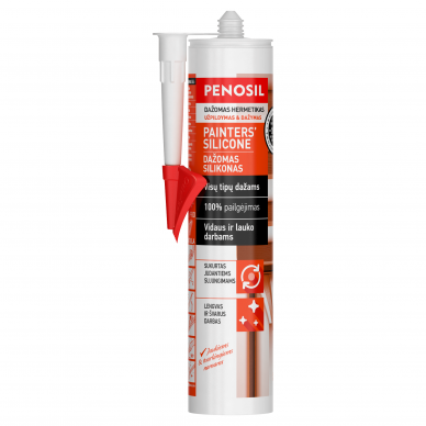 PENOSIL Painters Silicone dažomas silikon. herm. 290 ml PENOSIL Painters Silicone dažomas silikon. herm. 290 ml