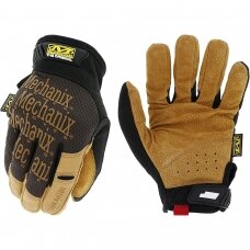 Pirštinės MECHANIX Durahide™ Original® Leather 10/L dydis. Velcro, TrekDry®, natūralios odos delnas