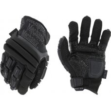 Pirštinės Mechanix M-Pact® 2 Covert juodos L dydis. Velcro, TrekDry®, dirbtinė oda, delno, krumplių, pirštų apsauga, D30® apsauga nuo vibracijos