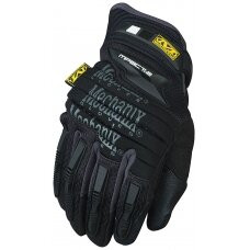 Pirštinės Mechanix M-Pact® 2 Juodos XL dydis. Velcro, TrekDry®, dirbtinė oda, delno, krumplių, pirštų apsauga, D30® apsauga nuo vibracijos