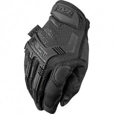 Pirštinės Mechanix M-Pact® Covert juodos 10/L dydis. Velcro, TrekDry®, dirbtinė oda, delno, krumplių, Armortex®, pirštų apsauga, D30® apsauga nuo vibracijos