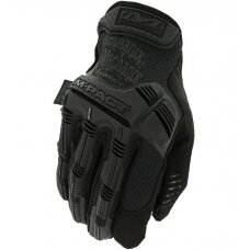 Pirštinės Mechanix M-Pact® Covert juodos XL dydis. Velcro, TrekDry®, dirbtinė oda, delno, krumplių, Armortex®, pirštų apsauga, D30® apsauga nuo vibracijos
