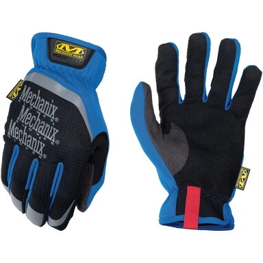 Pirštinės Mechanix FastFit® XL dydis. Mėlynos. Rauktas rankogalis, dirbtinė oda, TrekDry® Pirštinės Mechanix FastFit® XL dydis. Mėlynos. Rauktas rankogalis, dirbtinė oda, TrekDry®
