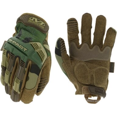 Pirštinės Mechanix M-Pact® Woodland Camo S dydis. Pirštinės Mechanix M-Pact® Woodland Camo S dydis.