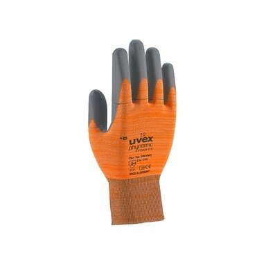 Pirštinės Uvex Phynomic X-Foam, oranžinės, 8 dydis Pirštinės Uvex Phynomic X-Foam, oranžinės, 8 dydis