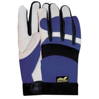 Pištinės M-Safe Bald Eagle, kiaulės odos delnas, Velcro, dydis 10 Pištinės M-Safe Bald Eagle, kiaulės odos delnas, Velcro, dydis 10