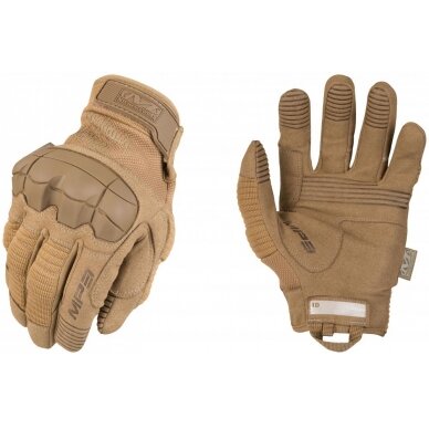 Pirštinės Mechanix M-Pact® 3 Coyote XL dydis. Velcro, TrekDry®, dirbtinė oda, delno, krumplių, Armortex®, pirštų apsauga, D30® apsauga nuo vibracijos Pirštinės Mechanix M-Pact® 3 Coyote XL dydis. Velcro, TrekDry®, dirbtinė oda, delno, krumplių, Armortex®, pirštų apsauga, D30® apsauga nuo vibracijos