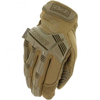 Pirštinės Mechanix M-Pact® Coyote L dydis. Velcro, TrekDry®, dirbtinė oda, delno, krumplių, Armortex®, pirštų apsauga, D30® apsauga nuo vibracijos Pirštinės Mechanix M-Pact® Coyote L dydis. Velcro, TrekDry®, dirbtinė oda, delno, krumplių, Armortex®, pirštų apsauga, D30® apsauga nuo vibracijos