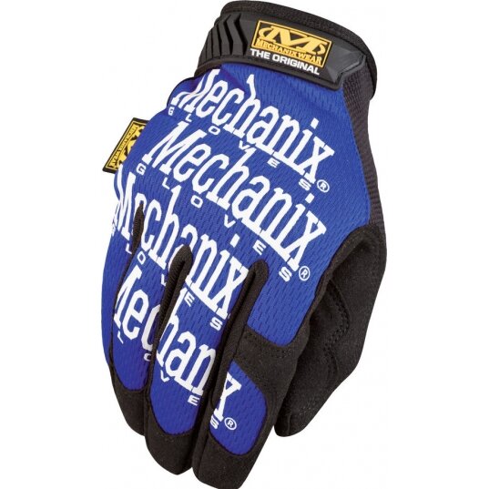 Pirštinės Mechanix The Original® mėlynos XL dydis. Velcro, dirbtinė oda, Treck Dry Pirštinės Mechanix The Original® mėlynos XL dydis. Velcro, dirbtinė oda, Treck Dry