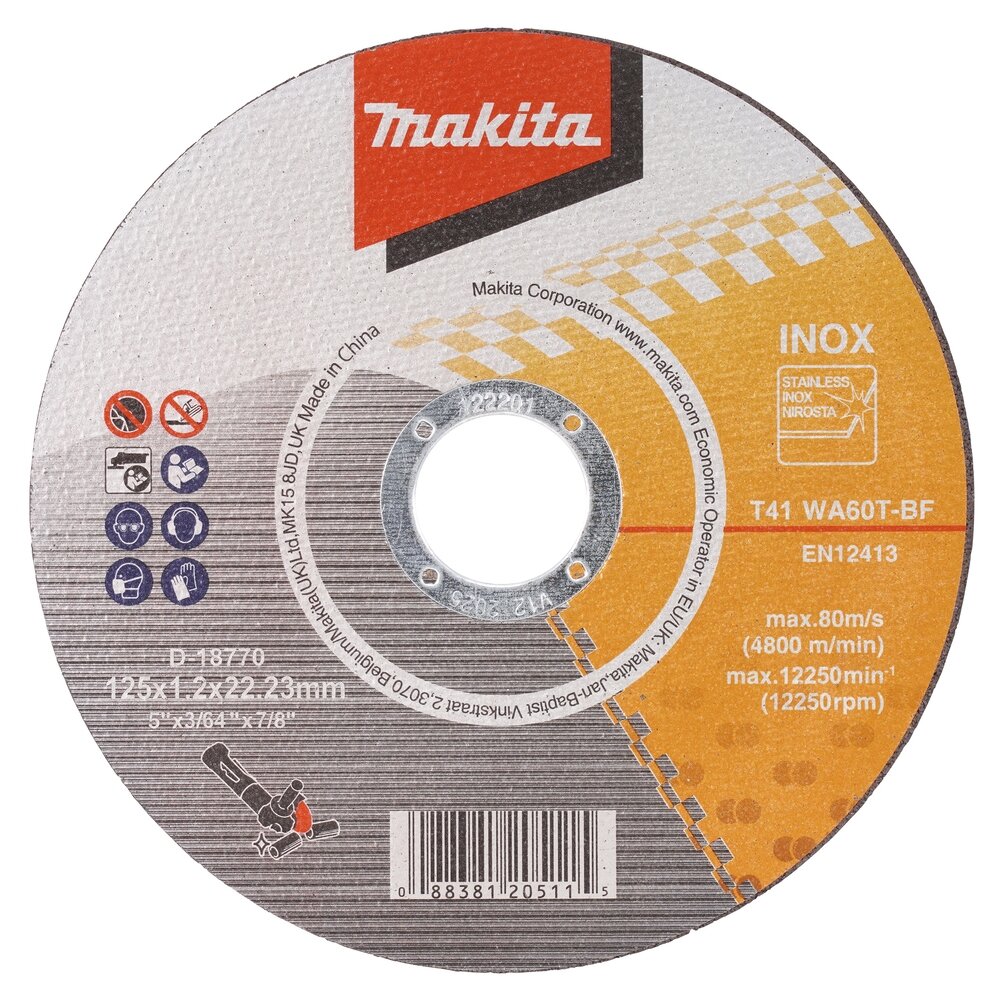 Pjovimo diskas Makita D-18770-10 Pjovimo diskas Makita D-18770-10