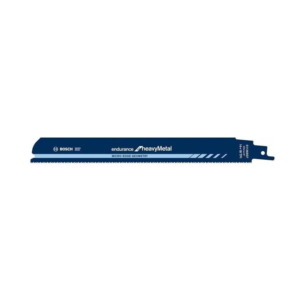 Pjūkleliai tiesiniam pjūklui Bosch S 1136 BEF, 180 mm, 25 vnt., 2608657933