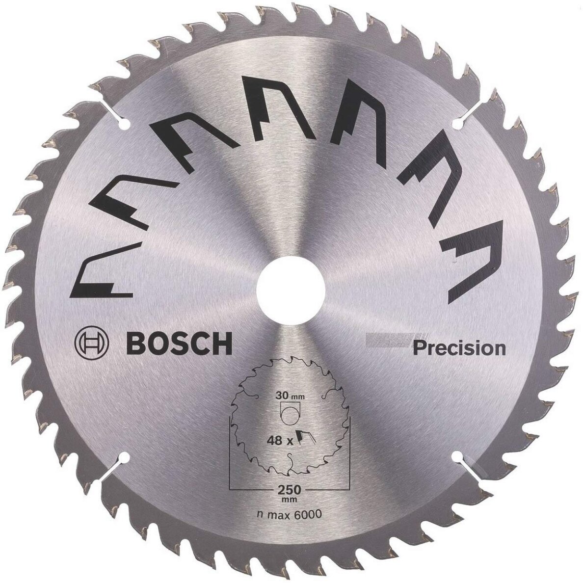 Pjovimo diskas BOSCH 250x2x30/ Z48 Pjovimo diskas BOSCH 250x2x30/ Z48