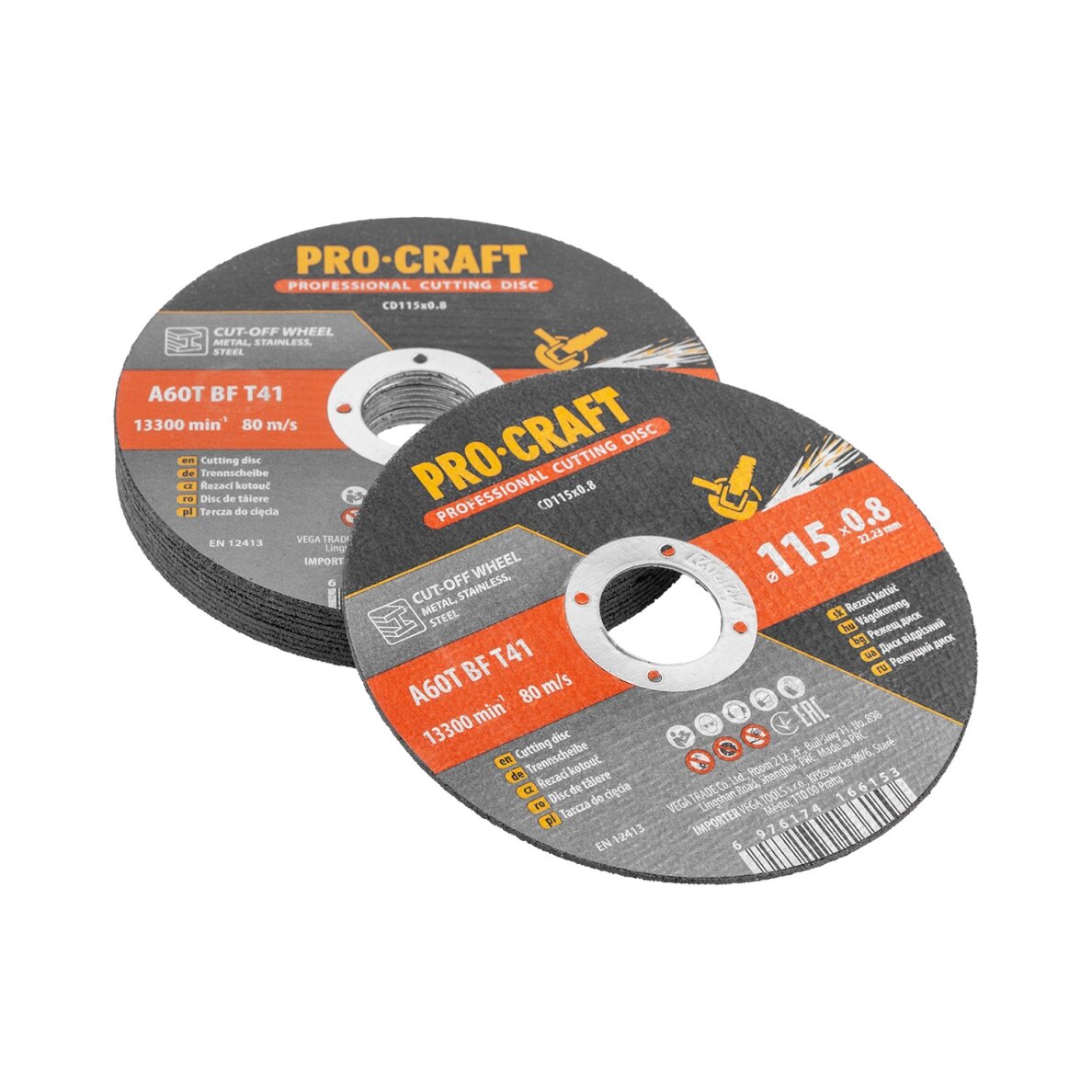 Pjovimo diskas „ProCraft CD115x0.8” 3