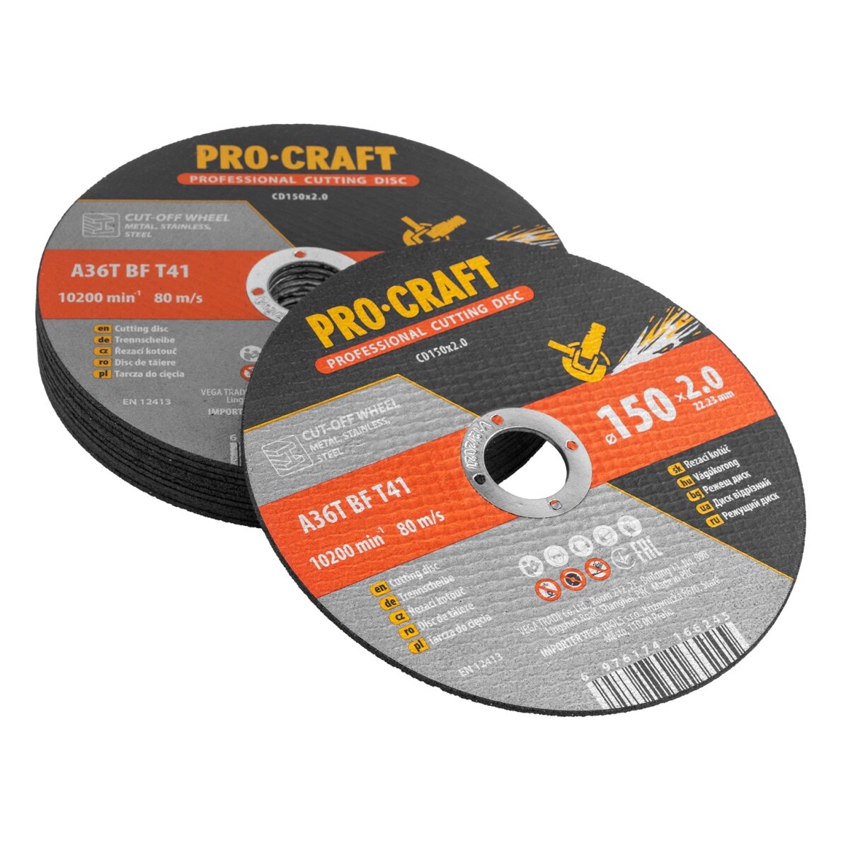 Pjovimo diskas „ProCraft CD150x2.0” 3