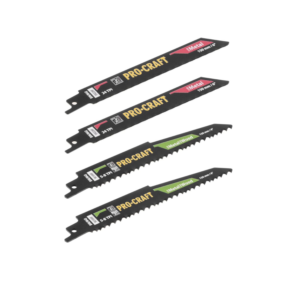 Pjūklo geležčių rinkinys „ProCraft SB10" 3 Pjūklo geležčių rinkinys „ProCraft SB10" 3