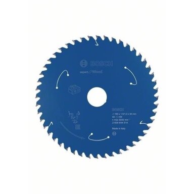 Pjovimo diskas Bosch Expert for Wood 2608644514, 190 mm