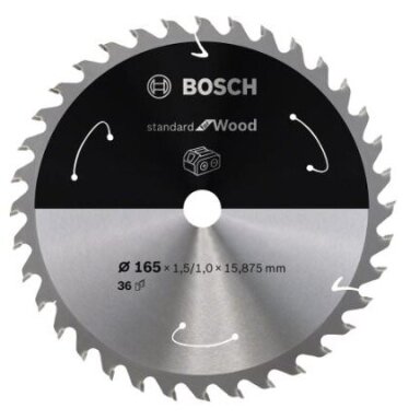 Pjovimo diskas Bosch Standard for Wood, 190x30x1.6/1.1x24T, 2608837708 Pjovimo diskas Bosch Standard for Wood, 190x30x1.6/1.1x24T, 2608837708