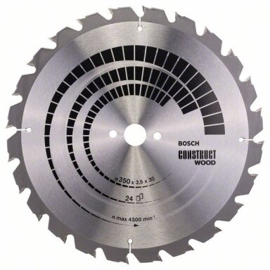 Pjovimo diskas medienai Bosch CONSTRUCT WOOD, 350x30 mm, 2608640692 Pjovimo diskas medienai Bosch CONSTRUCT WOOD, 350x30 mm, 2608640692