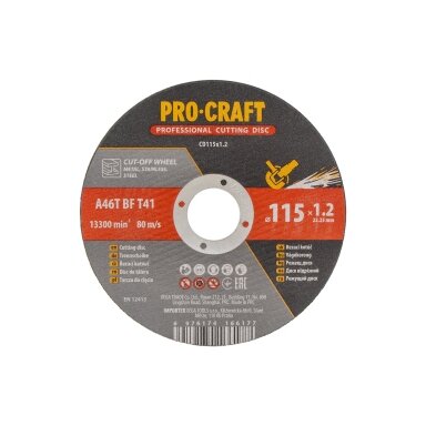 Pjovimo diskas „ProCraft CD115x1.2”