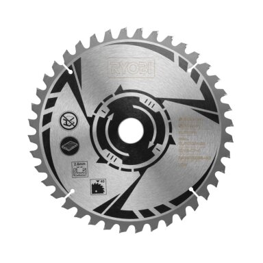 Pjovimo diskas Ryobi RAMSB254-40, 254 mm Pjovimo diskas Ryobi RAMSB254-40, 254 mm