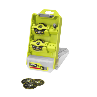 Pjovimo diskų komplektas Ryobi RAR300K-12, 3,2 mm / 1/8 colio, 12 vnt. Pjovimo diskų komplektas Ryobi RAR300K-12, 3,2 mm / 1/8 colio, 12 vnt.