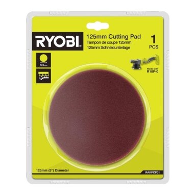 Pjovimo pagalvėlė Ryobi RAKPCP01, 125 mm Pjovimo pagalvėlė Ryobi RAKPCP01, 125 mm