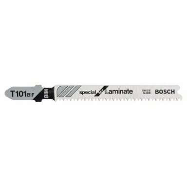 Pjūkleliai siaurapjūkliui Bosch T 101 BIF, 5 vnt., 2608636431