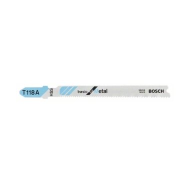 Pjūkleliai siaurapjūkliui Bosch T 118 A, 5 vnt., 2608631013 Pjūkleliai siaurapjūkliui Bosch T 118 A, 5 vnt., 2608631013