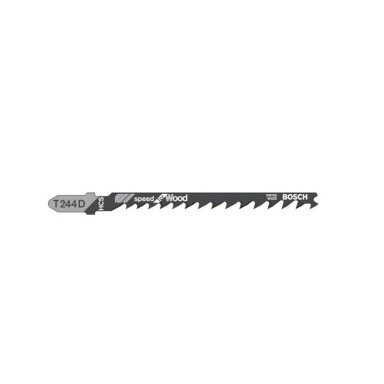 Pjūkleliai siaurapjūkliui Bosch T 244 D, 100 mm, 100 vnt., 2608637881 Pjūkleliai siaurapjūkliui Bosch T 244 D, 100 mm, 100 vnt., 2608637881