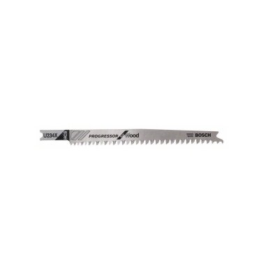 Pjūkleliai siaurapjūkliui Bosch U 234 X, 3 vnt., 2608633525 Pjūkleliai siaurapjūkliui Bosch U 234 X, 3 vnt., 2608633525