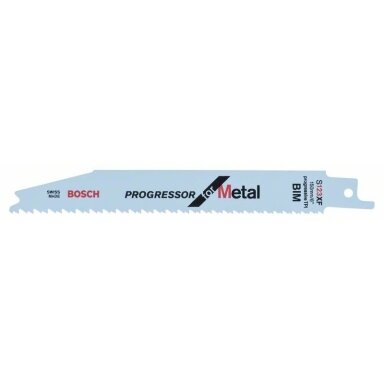 Pjūkleliai tiesiniam pjūklui Bosch S 123 XF, 2 vnt., 2608654401 Pjūkleliai tiesiniam pjūklui Bosch S 123 XF, 2 vnt., 2608654401