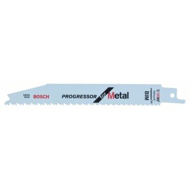 Pjūkleliai tiesiniam pjūklui Bosch S 123 XF, 5 vnt., 2608654402 Pjūkleliai tiesiniam pjūklui Bosch S 123 XF, 5 vnt., 2608654402