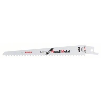 Pjūkleliai tiesiniam pjūklui Bosch S 611 DF, 2 vnt., 2608656271 Pjūkleliai tiesiniam pjūklui Bosch S 611 DF, 2 vnt., 2608656271